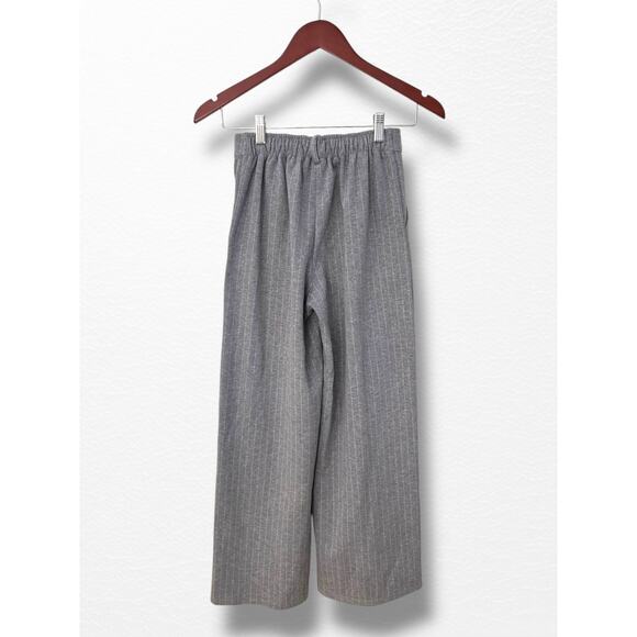 Zara Girls’ Pinstripe Wide-Leg Trousers, Size 13/14 - Picture 2 of 11